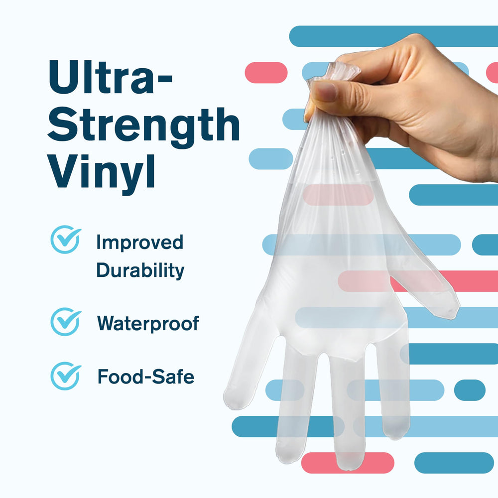 Ridex variety sizes gloves help staff achieve secure, comfortable fits.