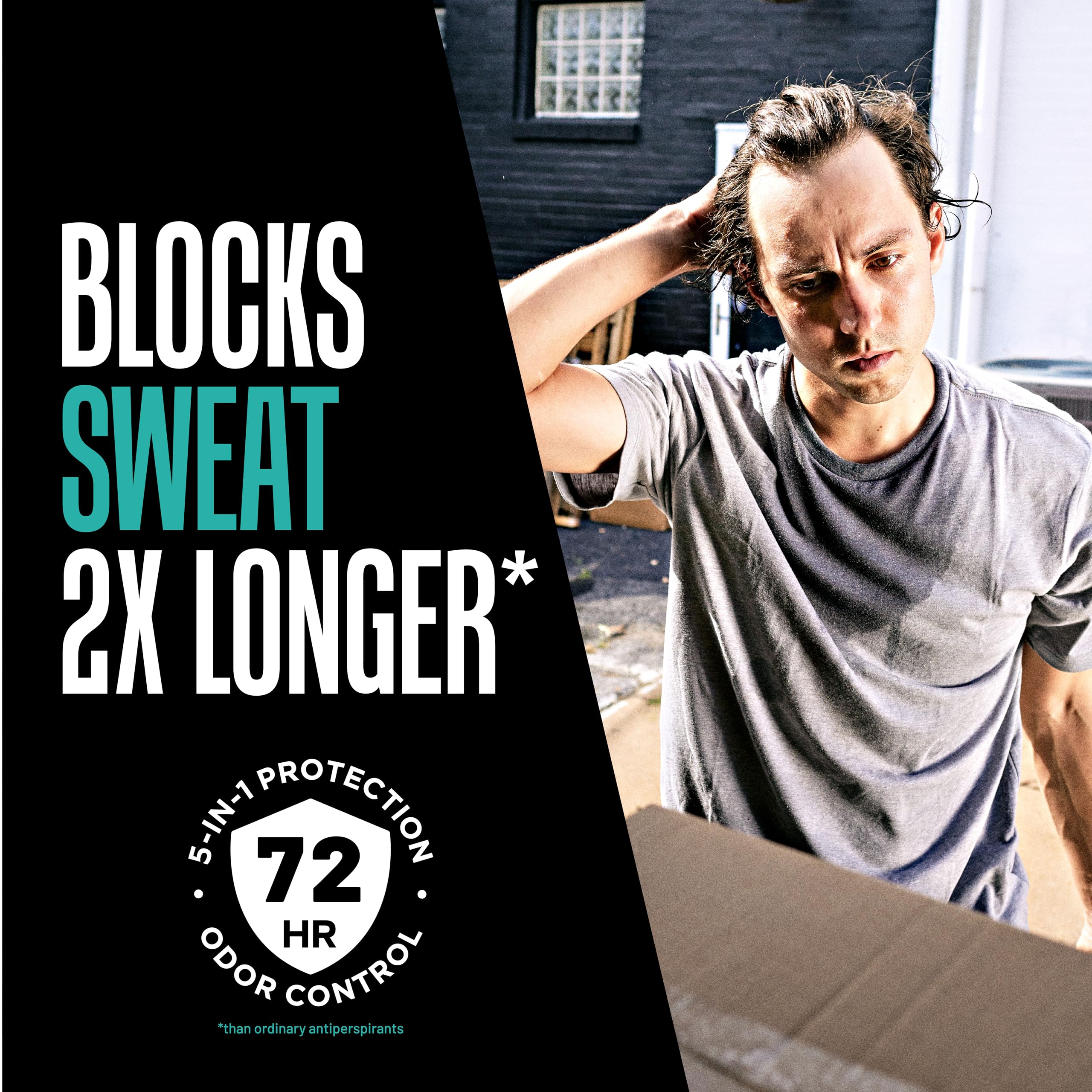 Right Guard Humidity Breaker 2x protection for hot, humid days.