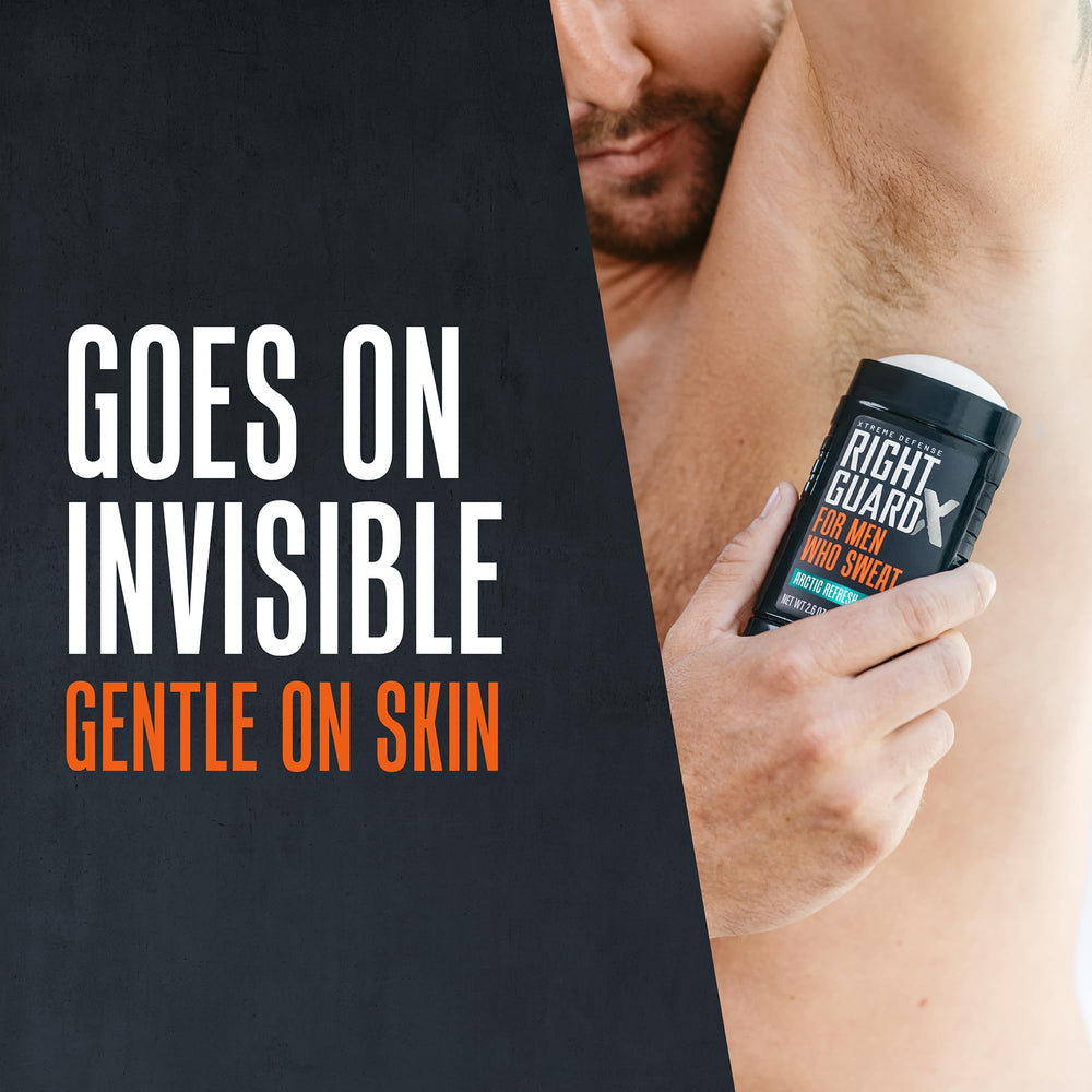 Graphic highlighting 72-hour odor protection and sweat control.