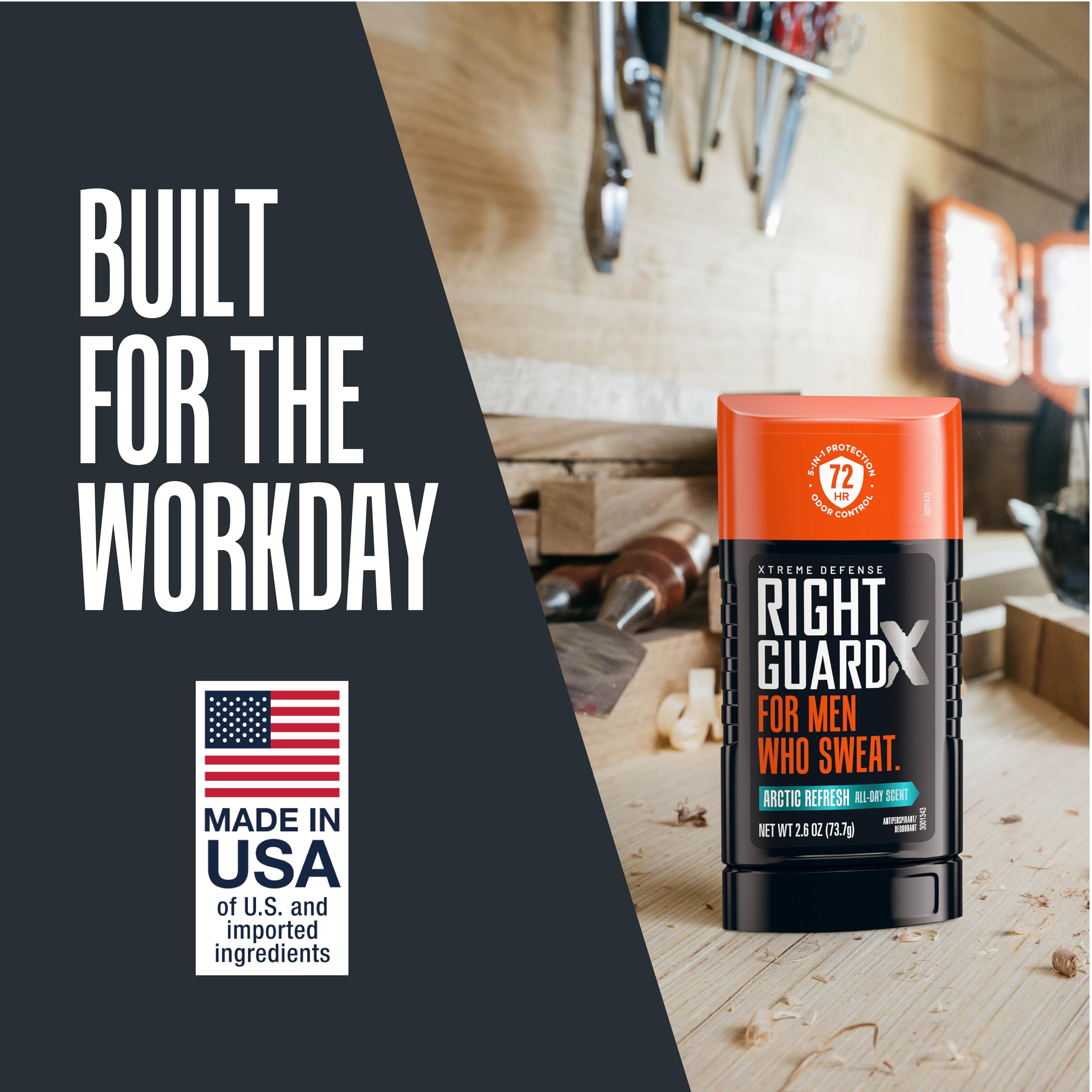 Four-pack box suitable for work, gym, or travel routines.