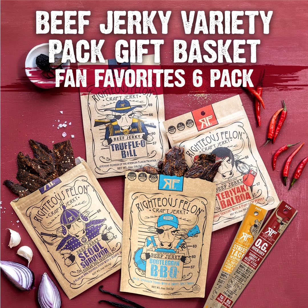 Righteous Felon gluten-free snacks with USA-sourced ingredients