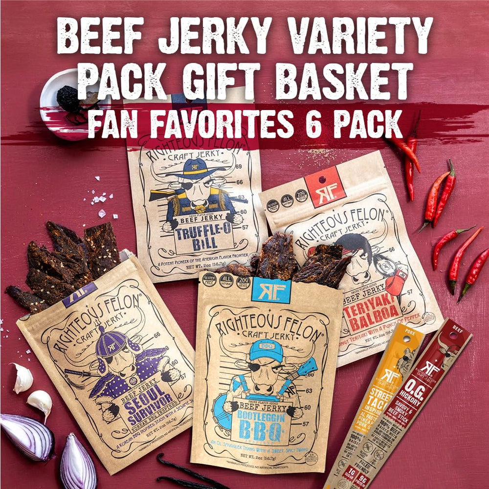 Righteous Felon gluten-free snacks with USA-sourced ingredients