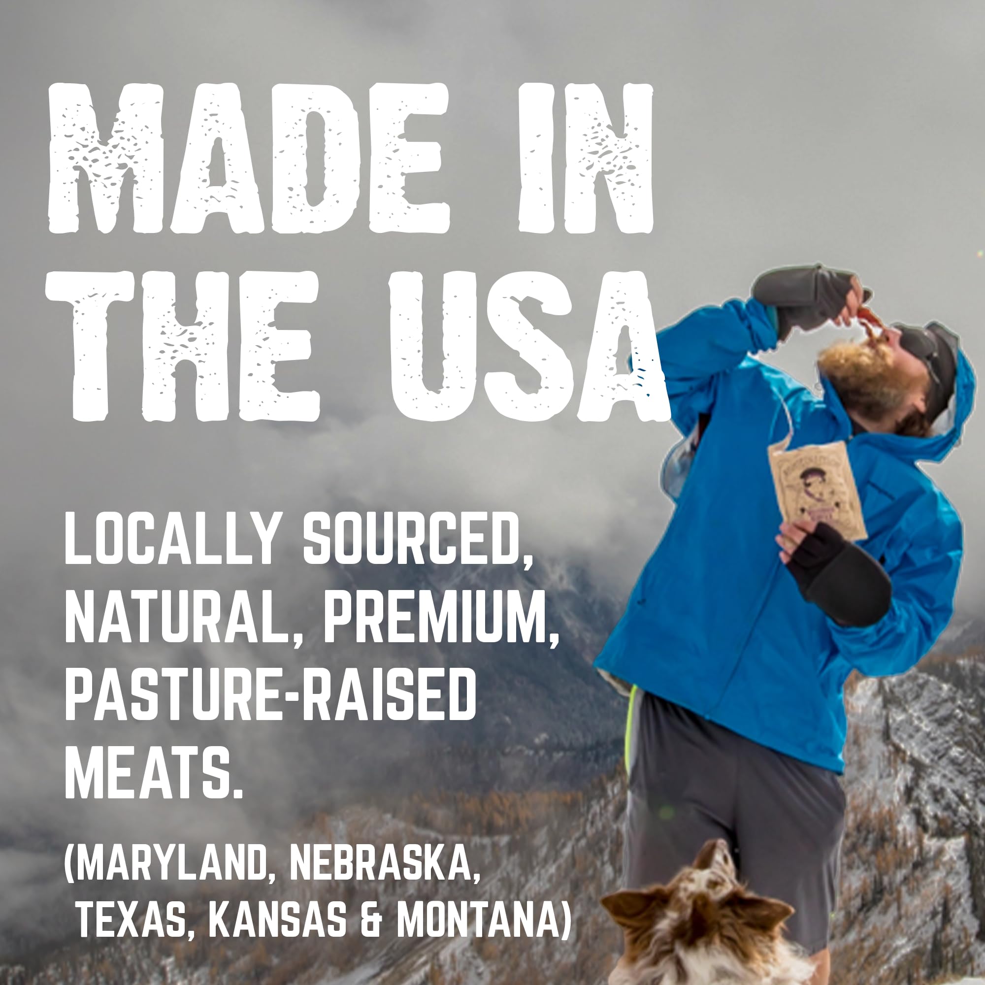 Righteous Felon Keto-Friendly Jerky close-up for low-carb energy.
