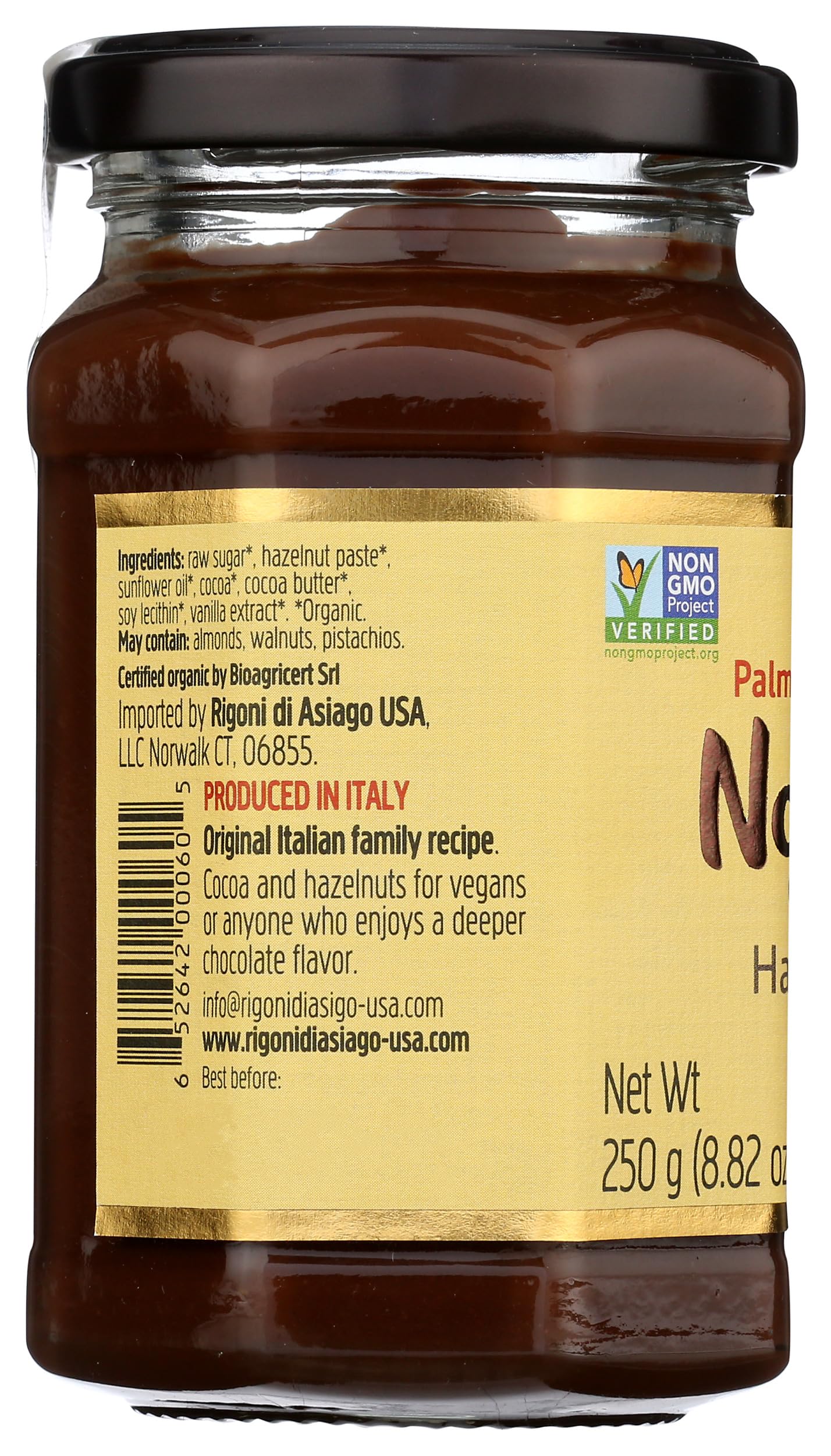Rigoni Nocciolata served on toast for a comforting breakfast