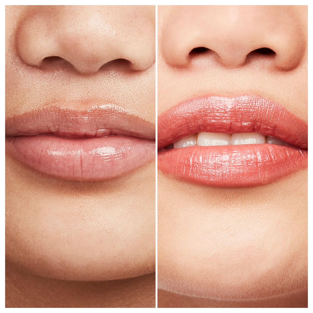 Rimmel Candy lipstick wear test shows color longevity up to 8 hours.