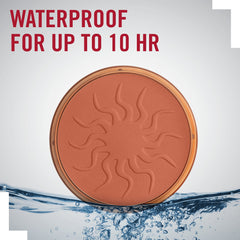 Rimmel Sun Dance bronzer close-up highlights velvety matte finish for seamless application