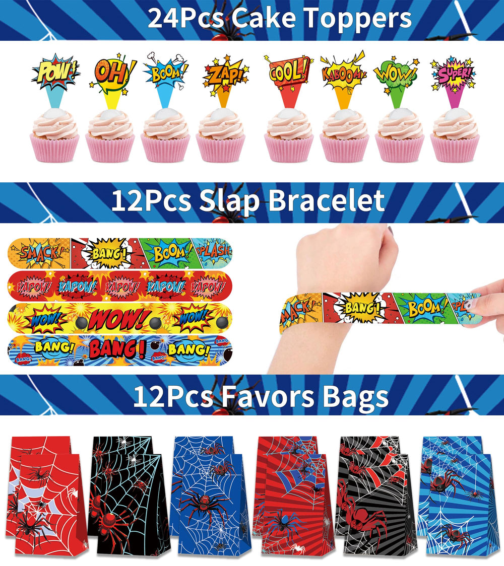 Rinfoeti 308Pcs party bundle slap-bracelets for easy party prizes.