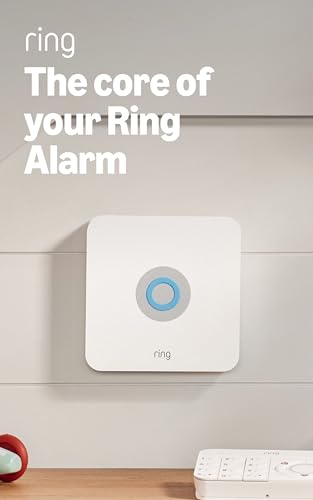 Ring Alarm Base Station 2nd Gen works with Ring Sensors and Alexa.