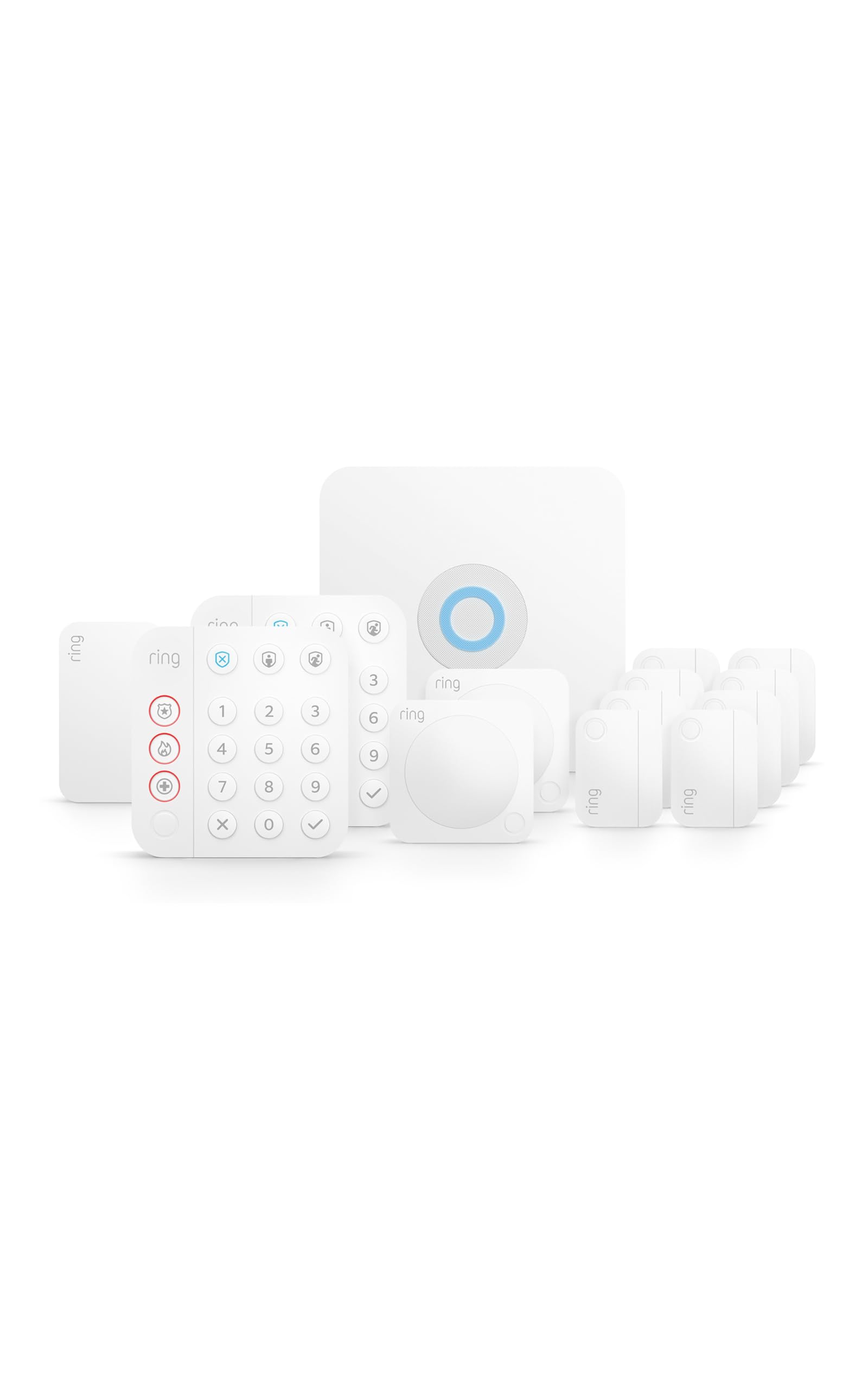 Ring Alarm base station, central hub for wireless security and app control.