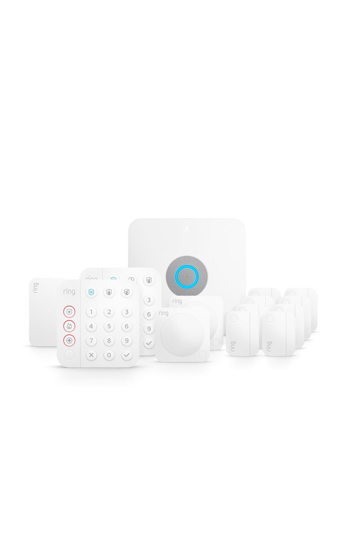 Ring Alarm Pro base station anchors a secure mesh Wi-Fi network.
