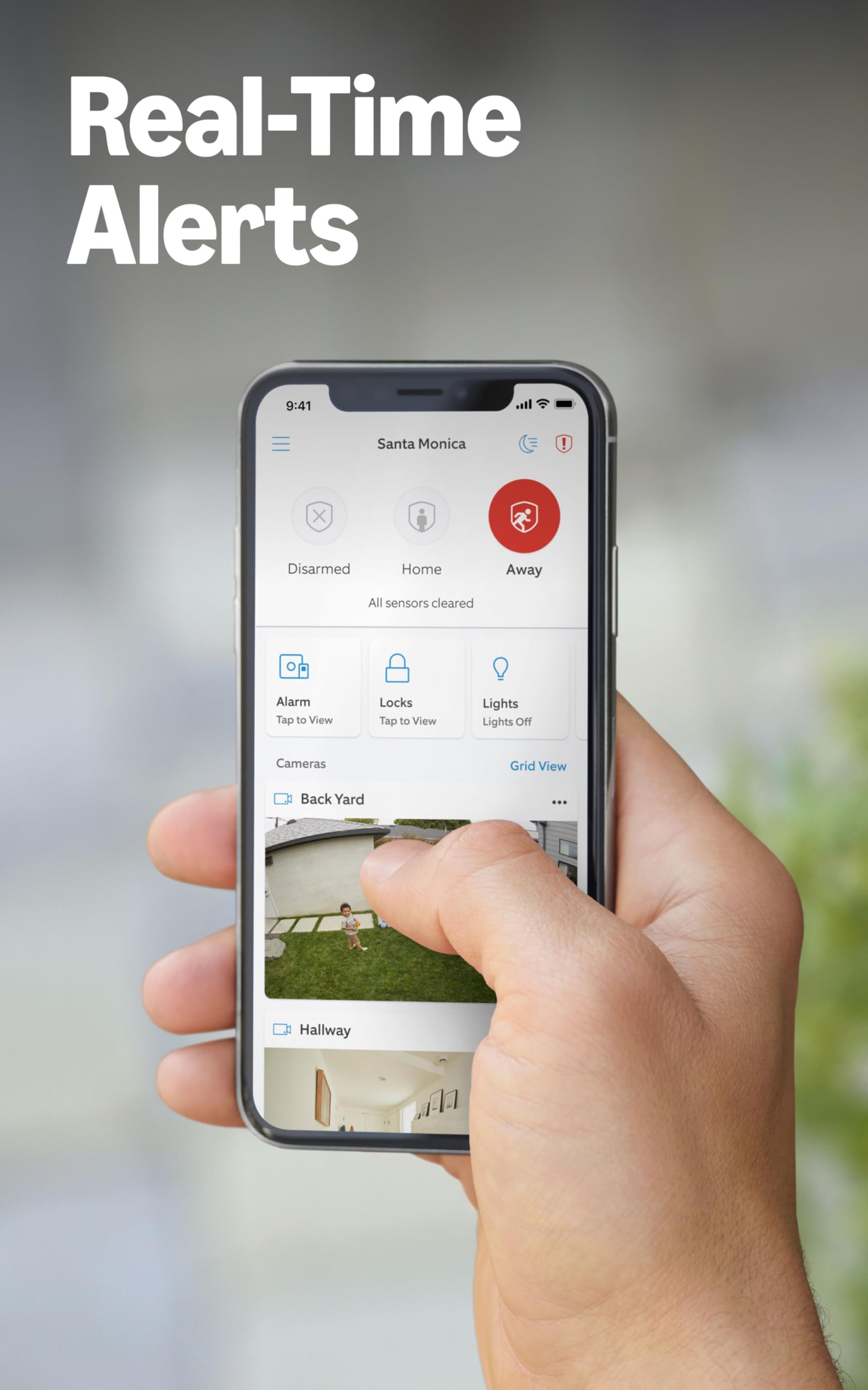 Ring Alarm Pro keypad enabling quick arming and status checks.