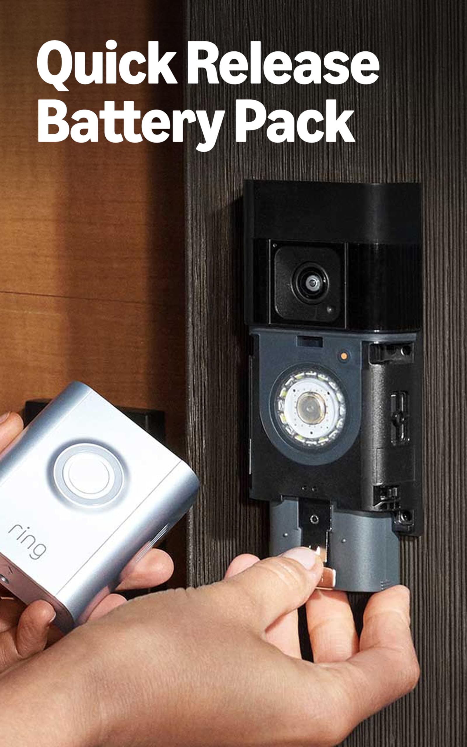 Ring Battery Doorbell Pro person and package alerts near your entry.