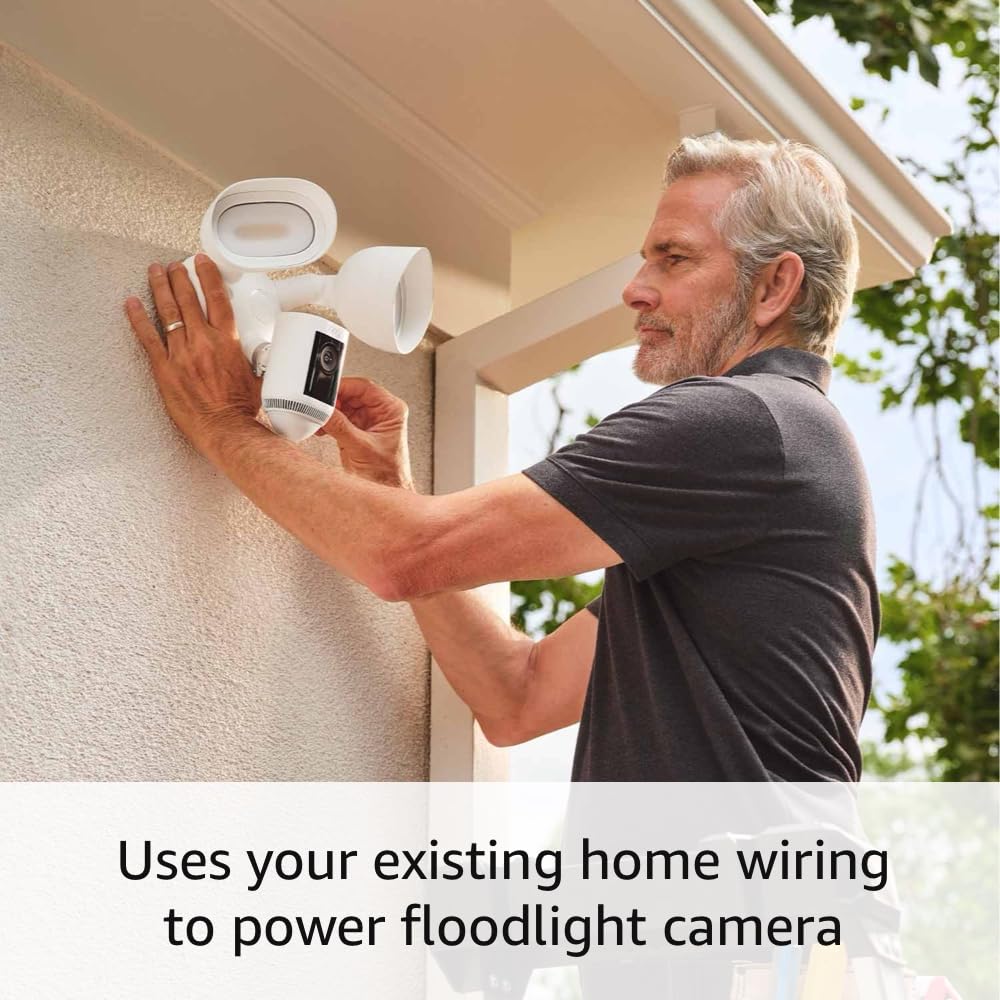 Ring Floodlight Cam 2K video delivers sharp footage for later review.