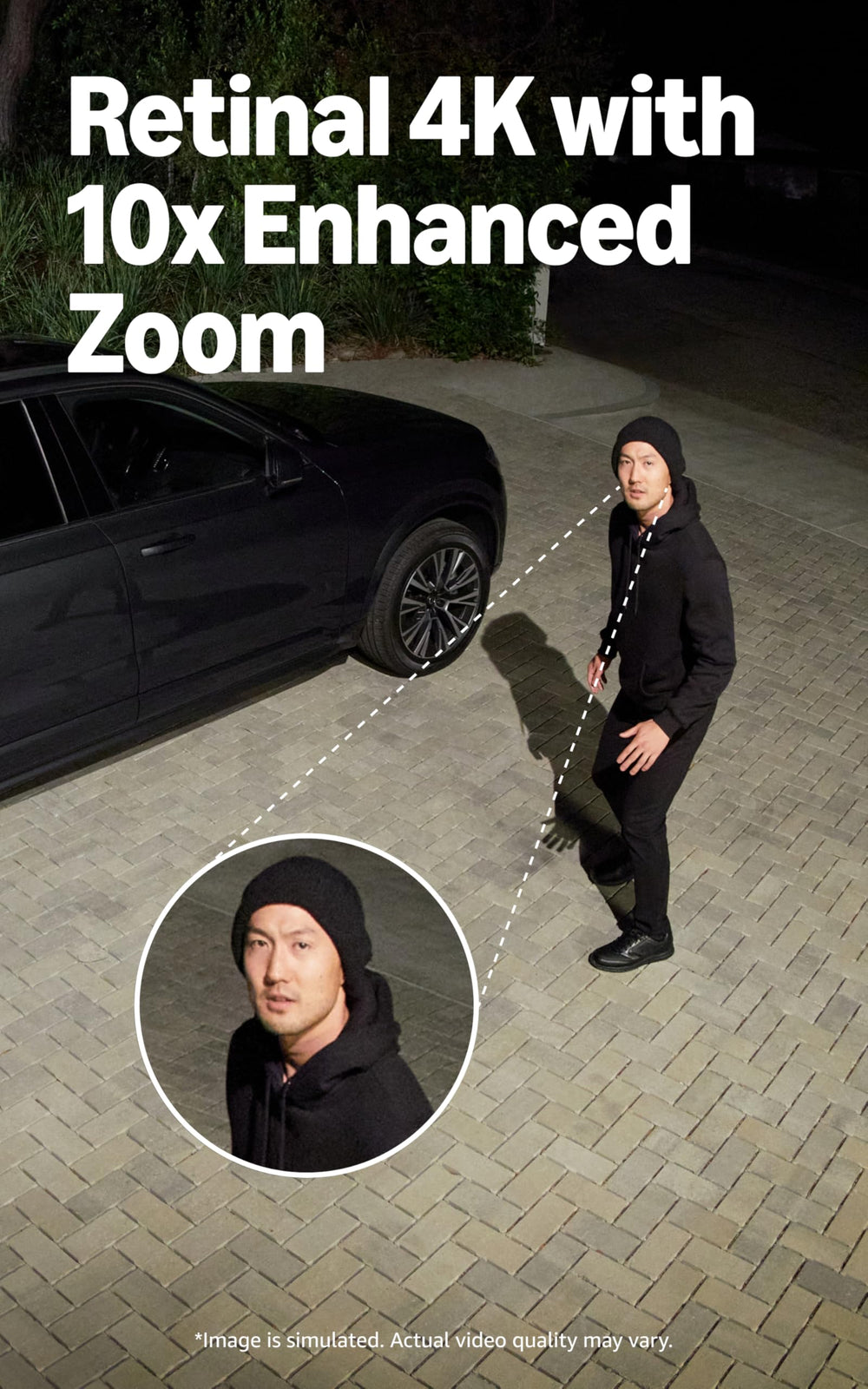 Ring Floodlight Cam Pro wide-angle video captures broad property view for comprehensive surveillance.