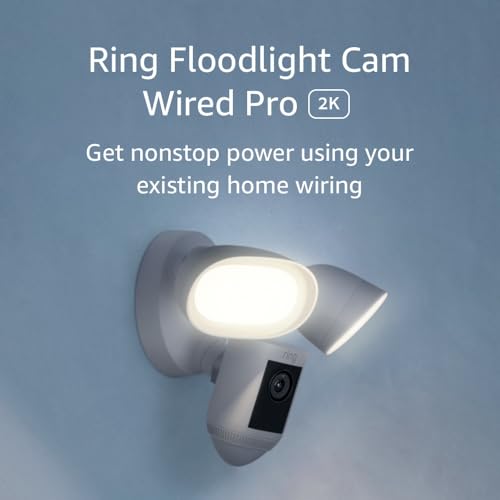 Ring Floodlight Cam Wi‑Fi connectivity with dual-band support for stable streaming.