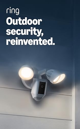 Ring Floodlight Cam Wired Plus Live View lets you check in remotely.