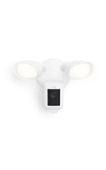 Ring Floodlight Cam Wired Pro front view shows crisp 2K video for outdoor security.