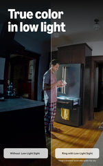 Ring Indoor Cam Plus 4x zoom detail highlighting distant activity clearly.