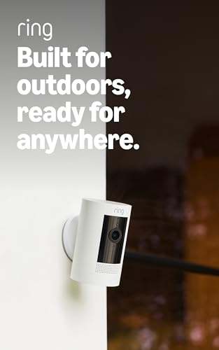 Ring Outdoor Cam motion alerts keep you informed via app.