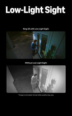 Ring Outdoor Cam Plus Low-Light Color video preserves color in dim light.