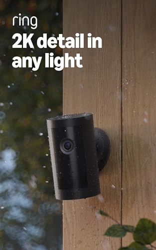 Ring Outdoor Cam Plus Battery weather-ready design for outdoor use.