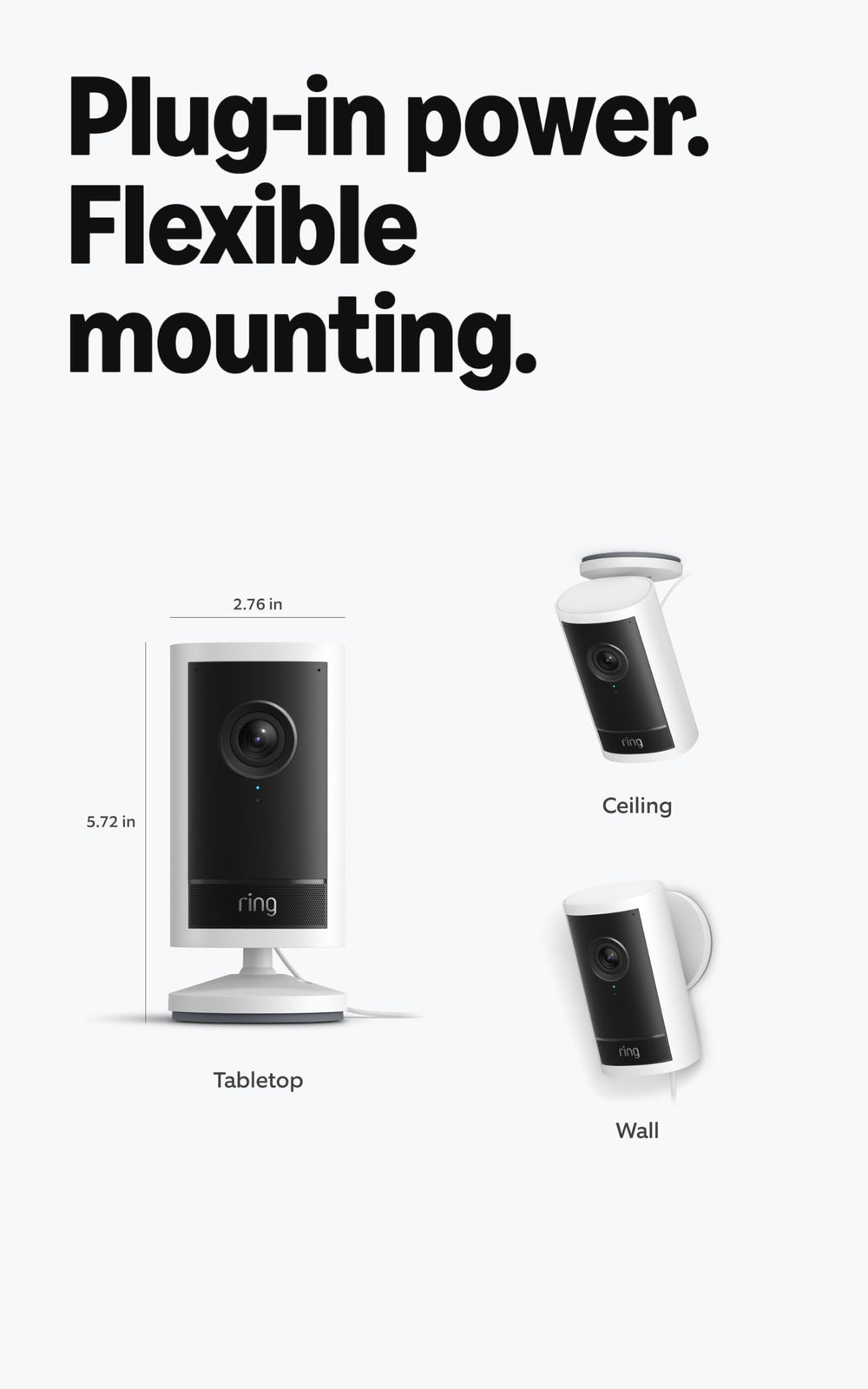 Ring Outdoor Cam Pro live view and two-way talk for quick responses.