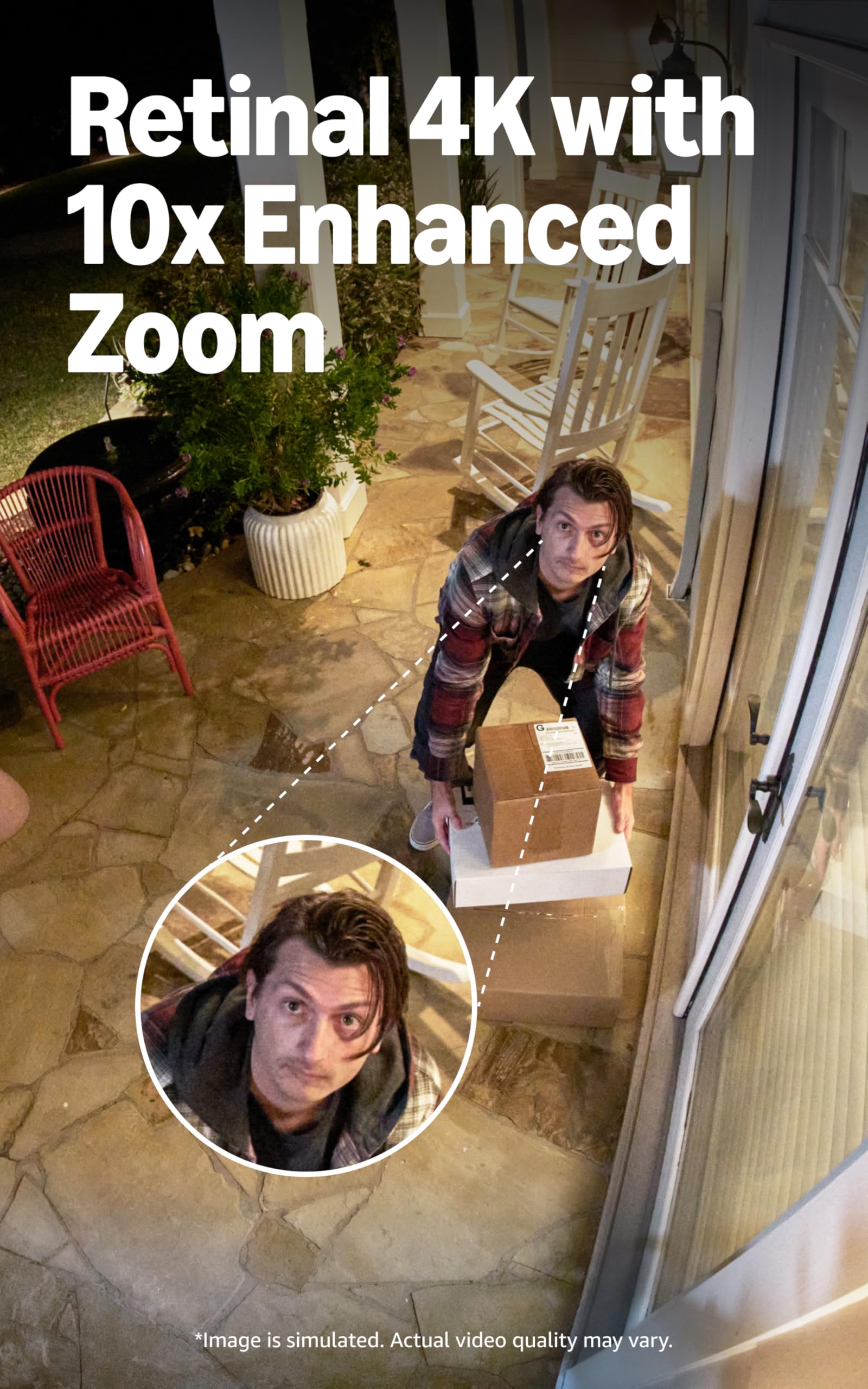 Ring Outdoor Cam Pro mounted outdoors shows weatherproof security across seasons.
