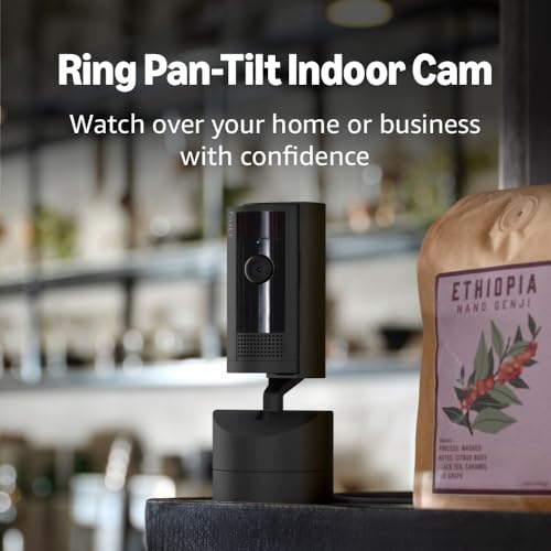 Ring Pan-Tilt Indoor Cam 24/7 recording with Ring Protect compatibility