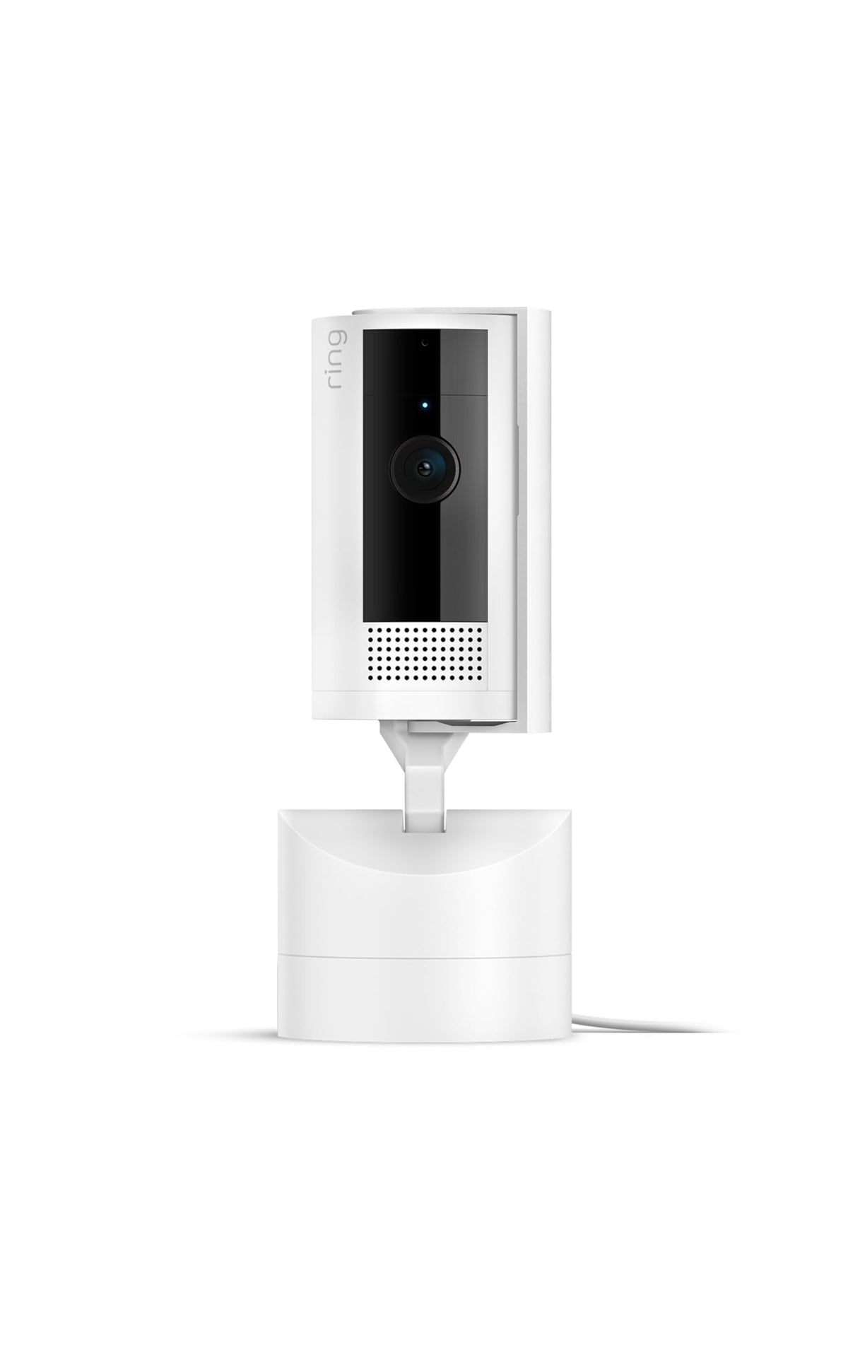 Ring Pan-Tilt Indoor Cam 360° view captures all rooms for comprehensive home monitoring.