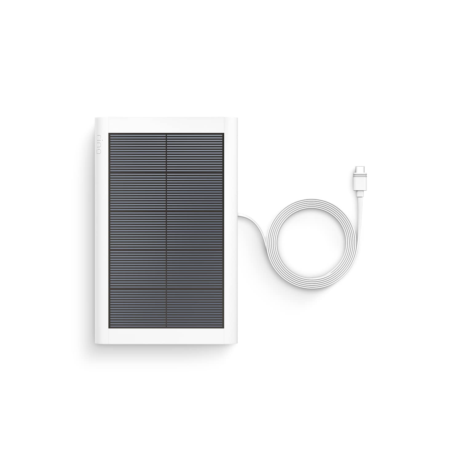 Ring Small Solar Panel adjustable arm enables full movement.