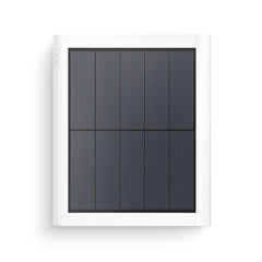 Ring Solar Panel 2nd Gen mounted on a base for reliable outdoor charging.