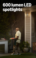 Ring Spotlight Cam Pro low-light color improves near-dark visibility.