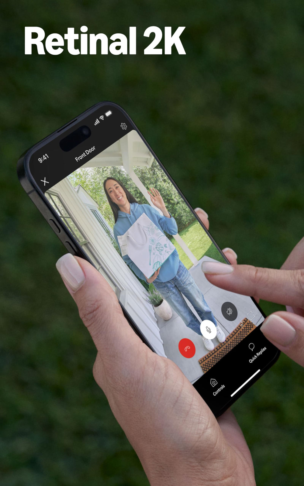 Ring Wired Doorbell Plus 4x zoom reveals distant activity near your door