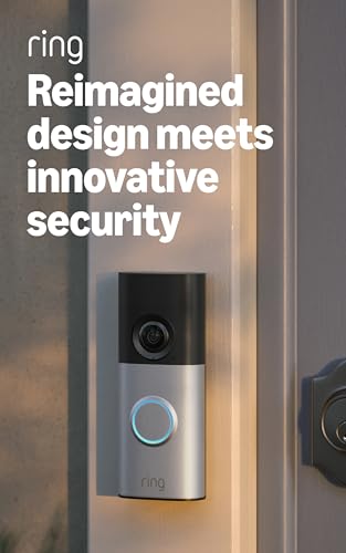 Ring Wired Doorbell Plus uses hardwired power for reliable, continuous operation