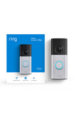 Ring Wired Doorbell Plus retinal 2K video captures clear entryway details day and night