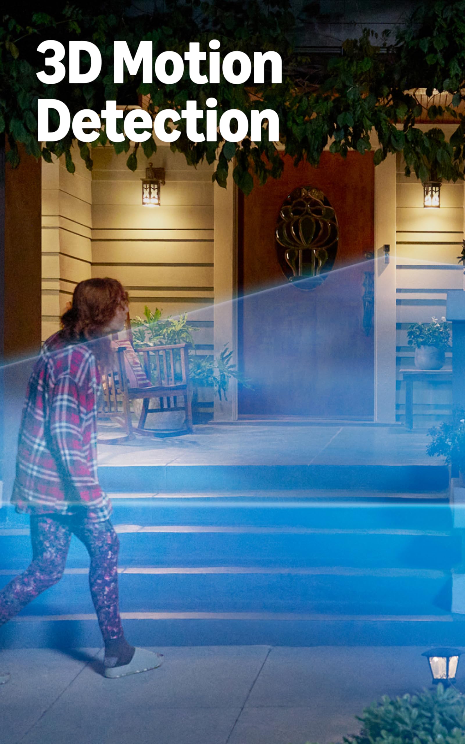 Ring Wired Doorbell Pro 3D motion detection reduces false alerts.