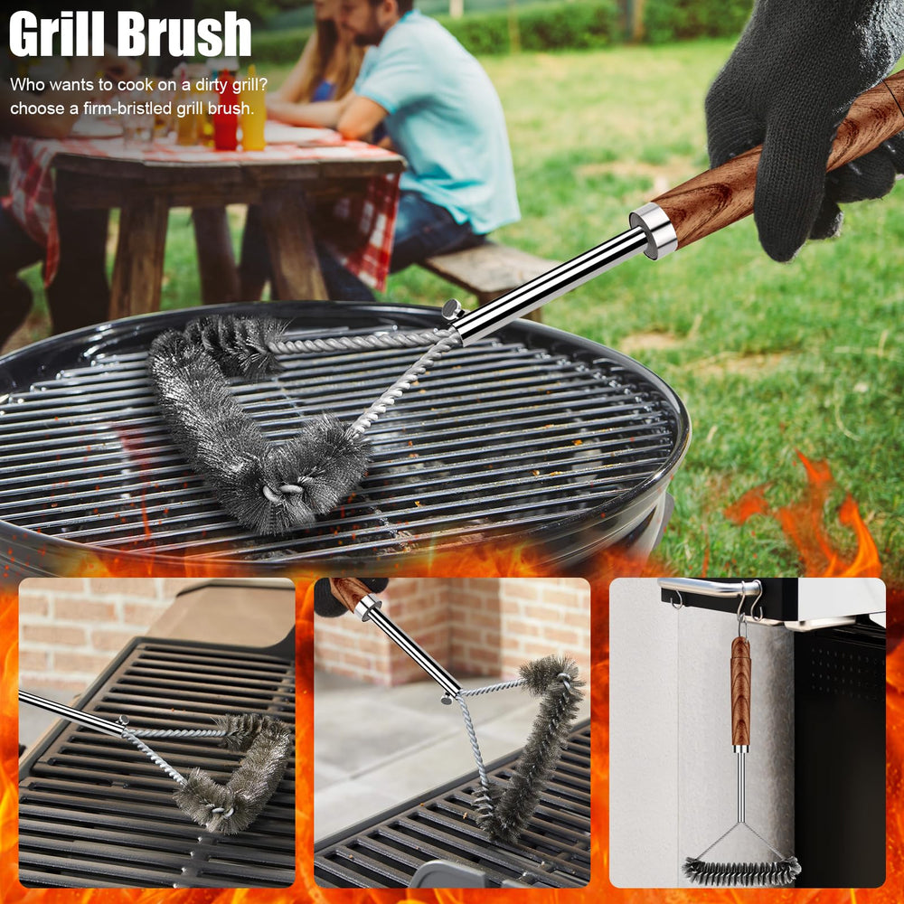 RINPIR locking tongs in action for secure, easy flipping