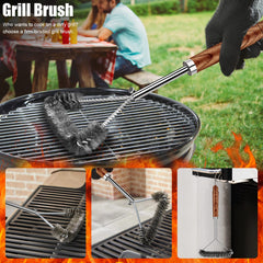 RINPIR locking tongs in action for secure, easy flipping