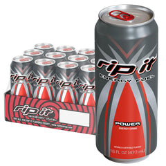 Rip-It Power 16oz can front view for quick energy on the go