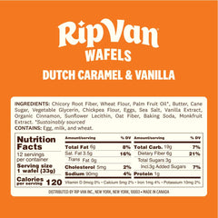 Individually wrapped Rip Van Wafels for convenient lunchbox snacking