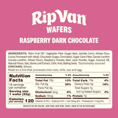 Rip Van Wafels 1g sugar wafer, ideal for busy mornings and on-the-go snacking.