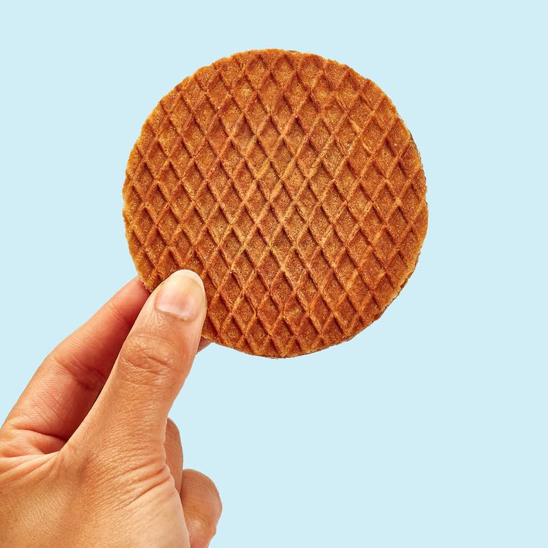 Rip Van Wafels Snickerdoodle Stroopwafel individually wrapped for on-the-go snacks