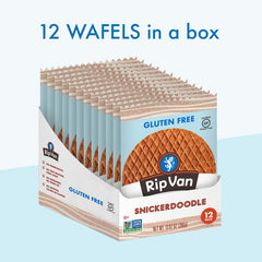 Rip Van Wafels Snickerdoodle Stroopwafel nutrition facts highlight calories per wafer