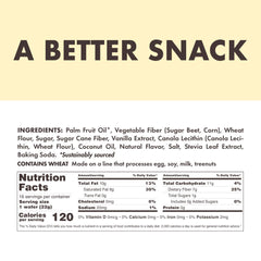 Rip Van Wafels vanilla keto wafer unwrapped, ready for quick office snacking.