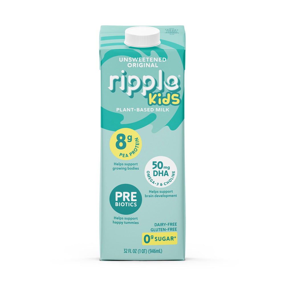Ripple creamy texture close-up emphasizes smooth mouthfeel for drinks and cereals.