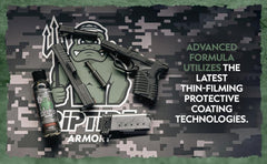 Two-step kit packaging displaying Advanced Gun Cleaner and CLP+ Graphene components.
