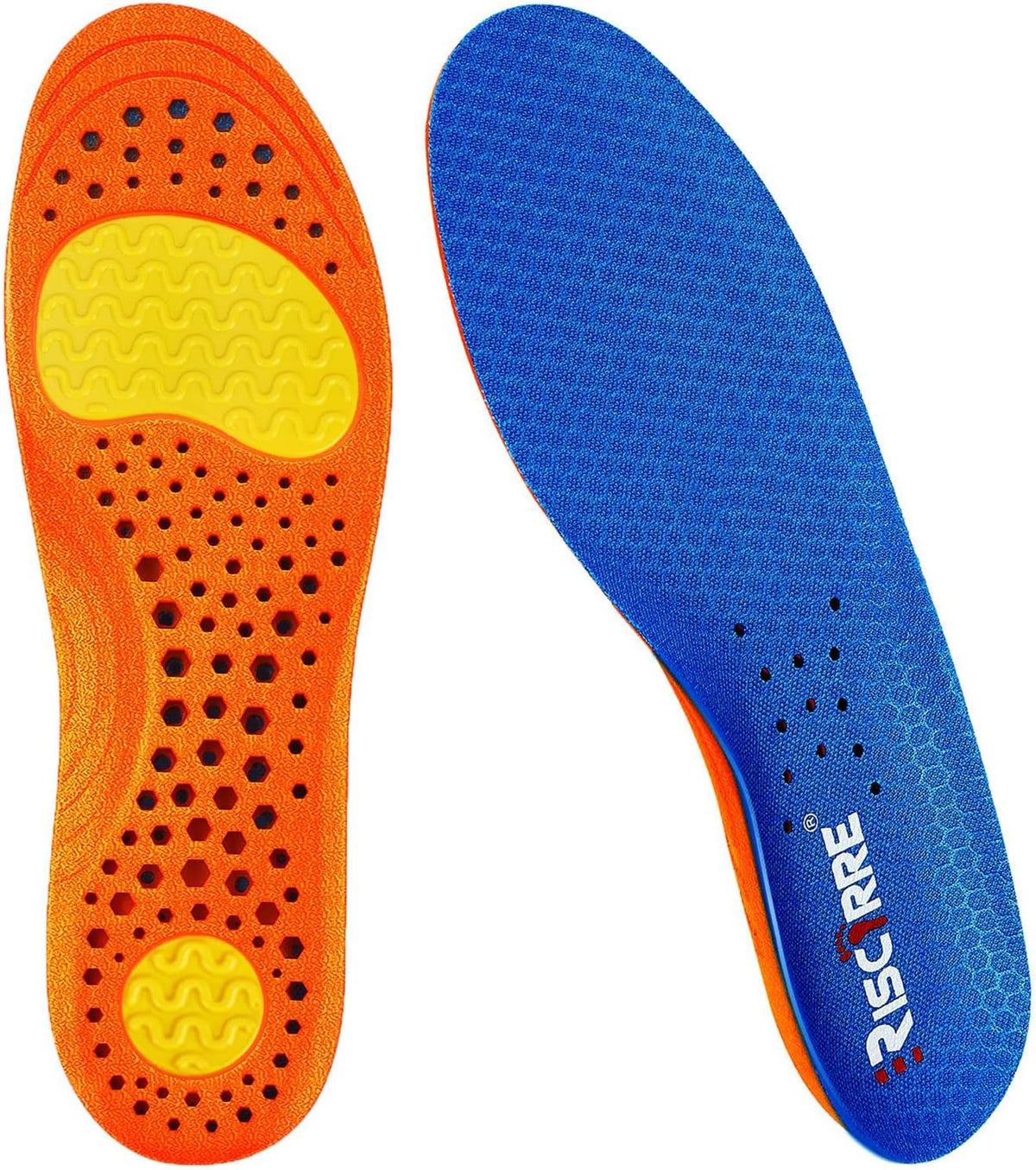 Risctrre insoles arch-support design for all-day comfort in everyday shoes