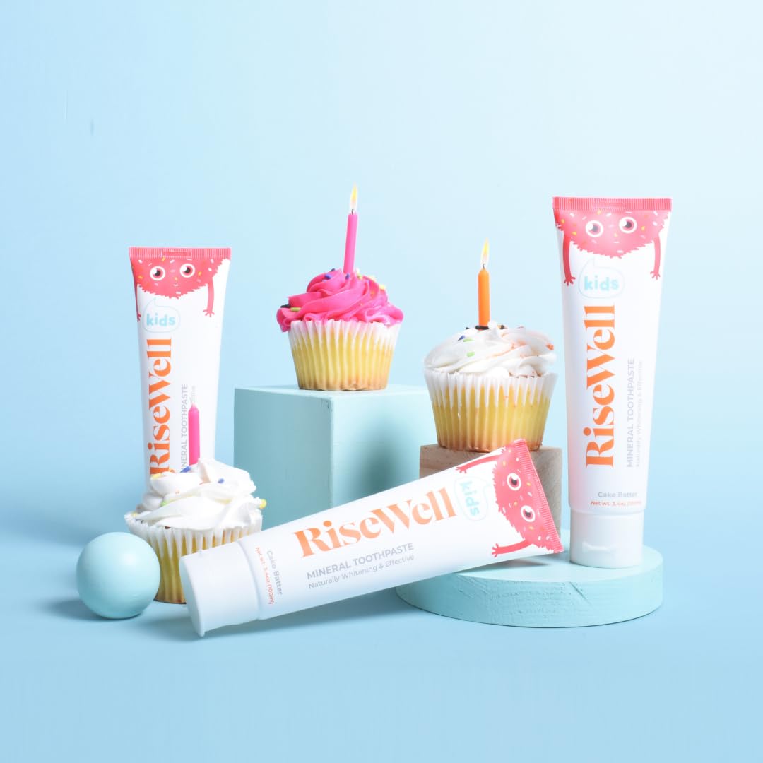 RiseWell packaging showing natural colors and ingredients without artificial additives