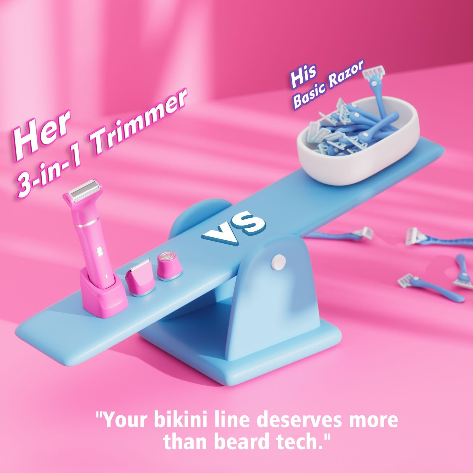 Risina Travel case keeps your trimmer organized on the go.
