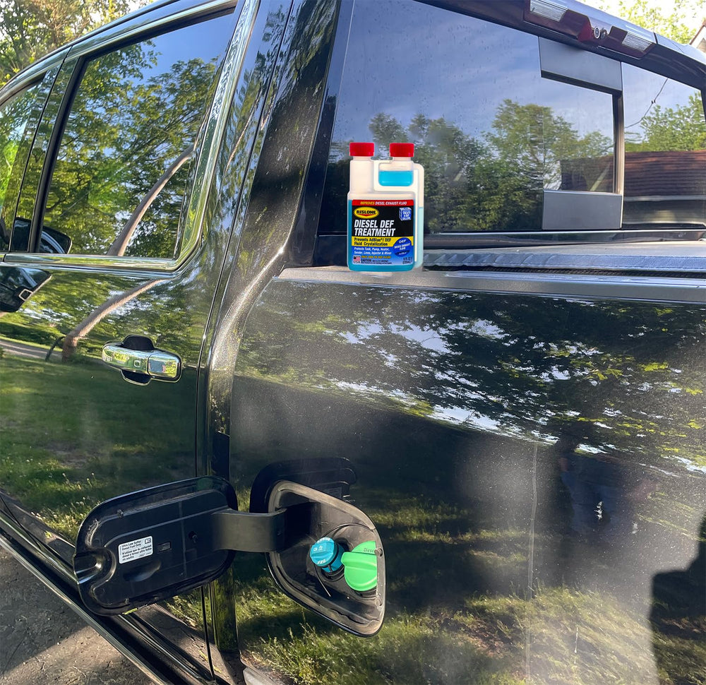 RISLONE Diesel DEF Treatment works with AdBlue to reduce SCR failures